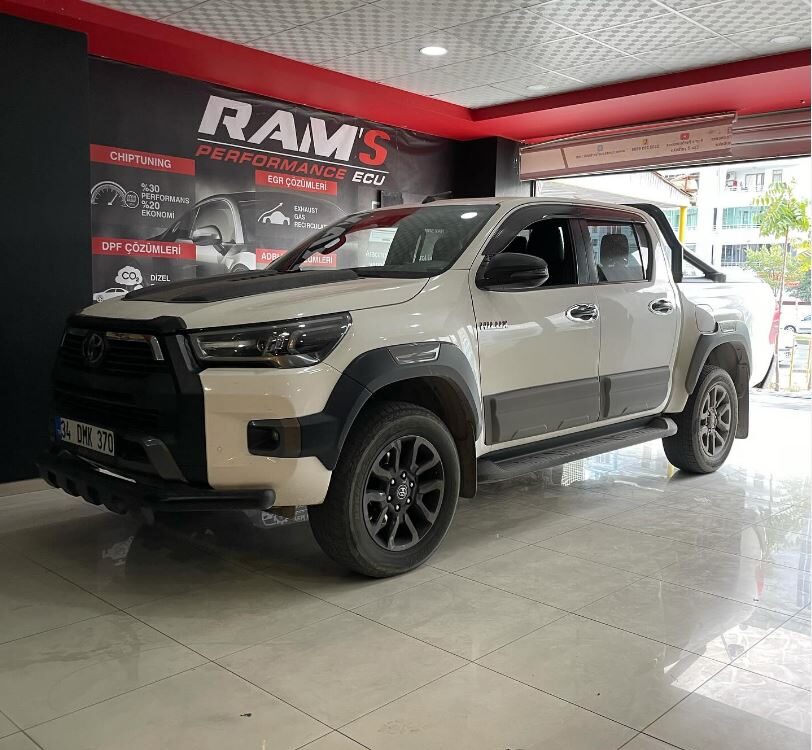 toyota hilux DPF temizlendi